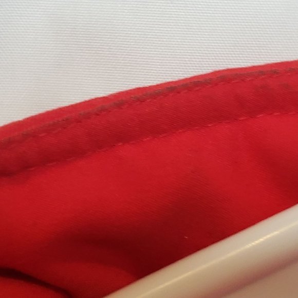 Puma Puffer Vest Red Sweater Pattern Zip Up Adult Med Sport Lifestyle - Picture 9 of 12